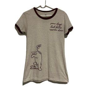 Disney Store Winnie The Pooh Eeyore Some Days Are Better Upside Down Shirt Med